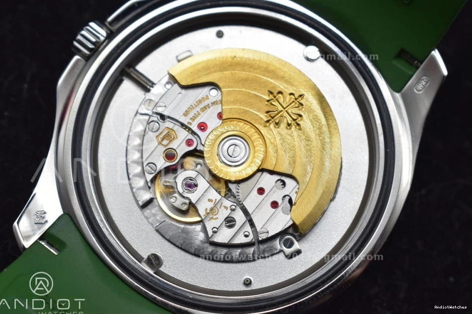 ZF Strap Dial 5168G 324CS Green Aquanaut Rubber 1:1 42mm On Best Edition Green 514 NewStyle SS 1026